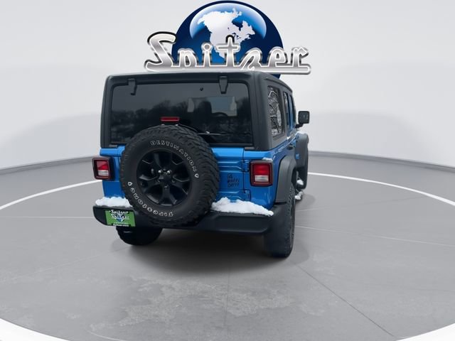 Used 2022 Jeep Wrangler Unlimited Willys image 8