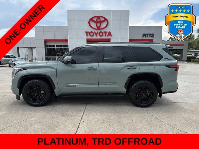 Certified 2025 Toyota Sequoia Platinum w/ TRD Off-Road Package AWD/4WD image 8