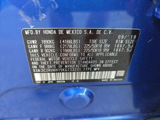 Certified 2019 Honda HR-V Sport image 24