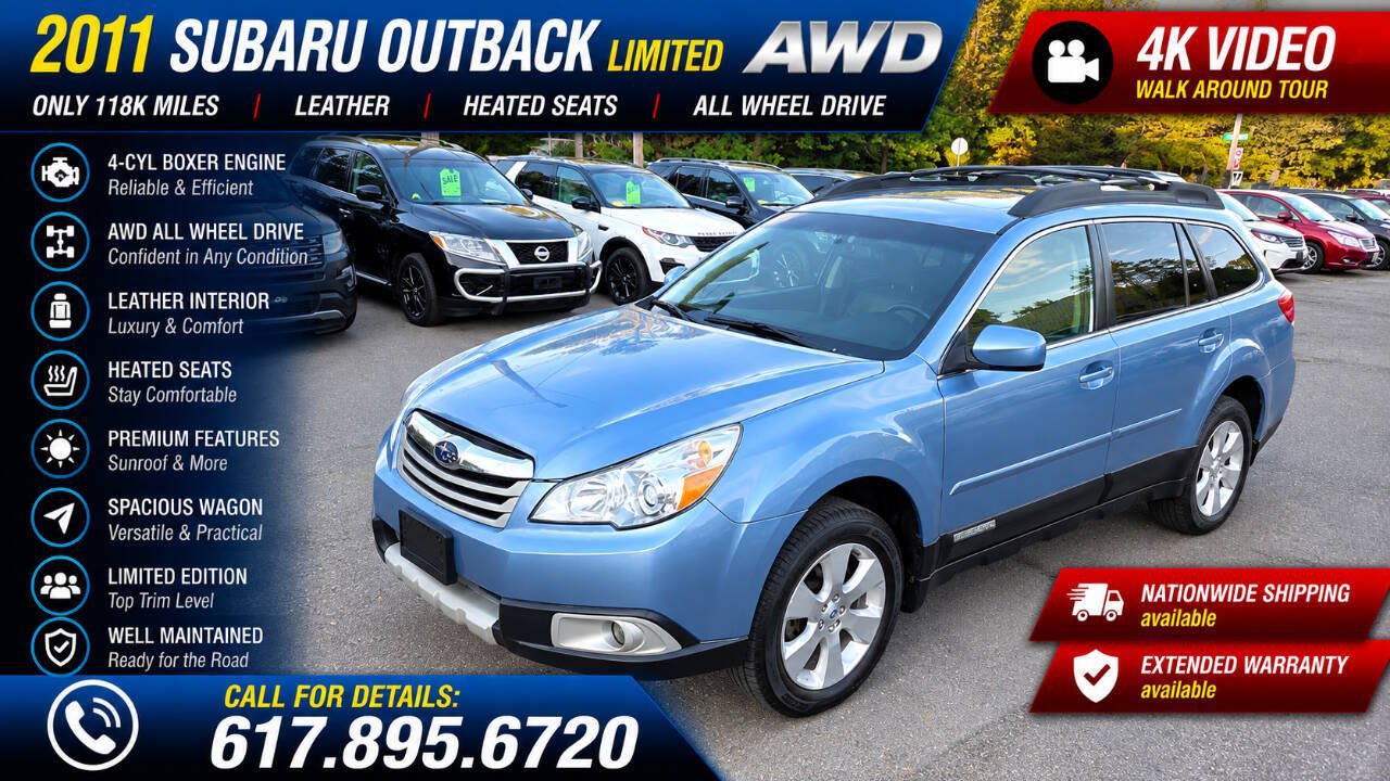 Used 2011 Subaru Outback 2.5i Limited