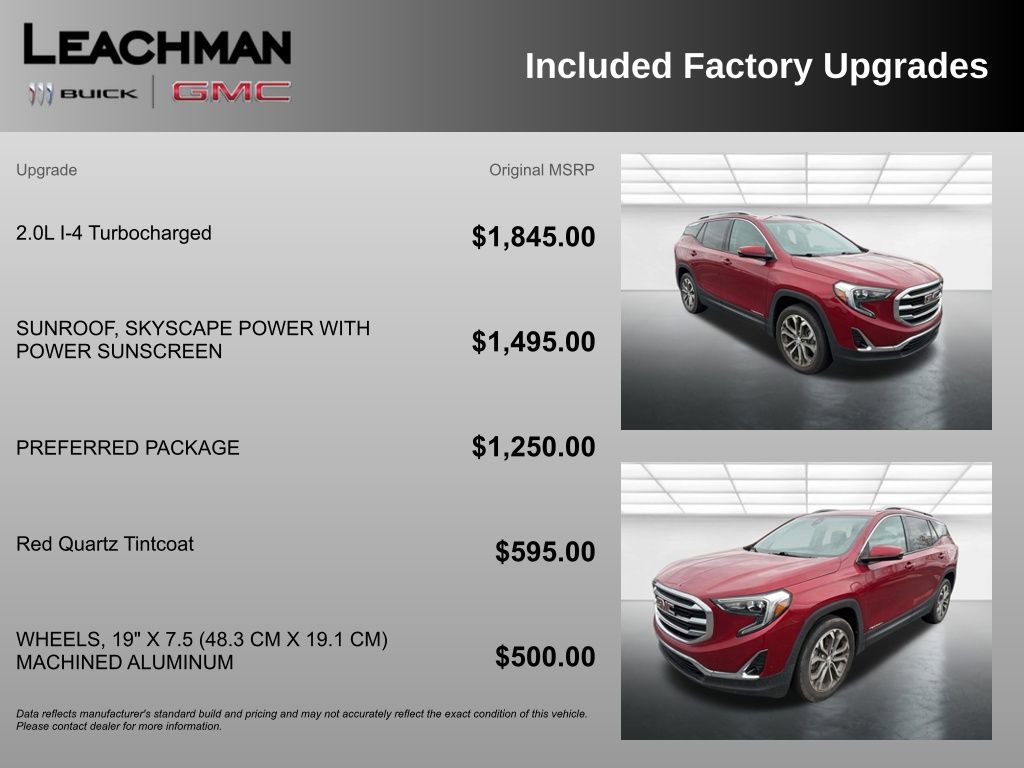 Used 2020 GMC Terrain SLT w/ Preferred Package image 10