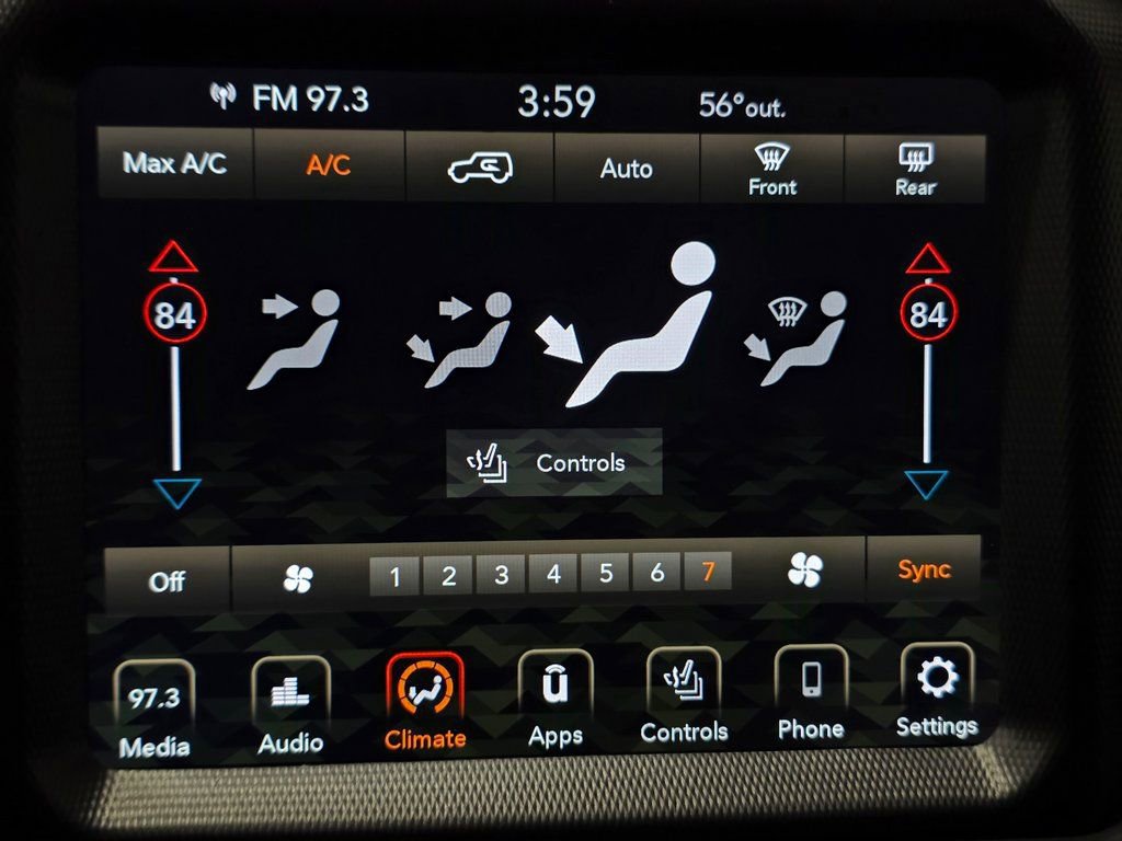 Used 2021 Jeep Wrangler Unlimited Sahara w/ Uconnect 4C Nav & Sound Group image 32