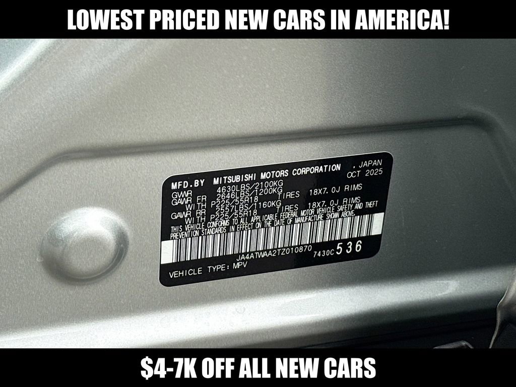 New 2026 Mitsubishi Eclipse Cross Black Edition image 35