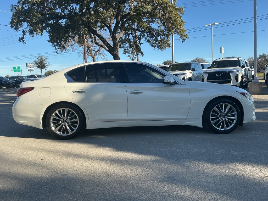 Used 2021 INFINITI Q50 Luxe w/ Seat & Sound Package image 4