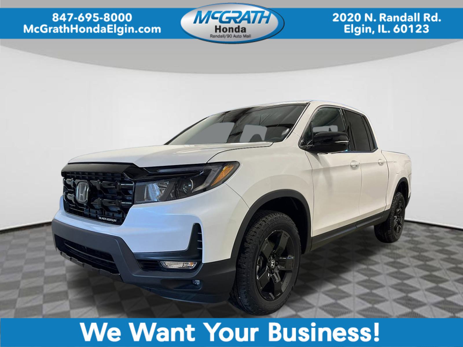 New 2026 Honda Ridgeline Black Edition