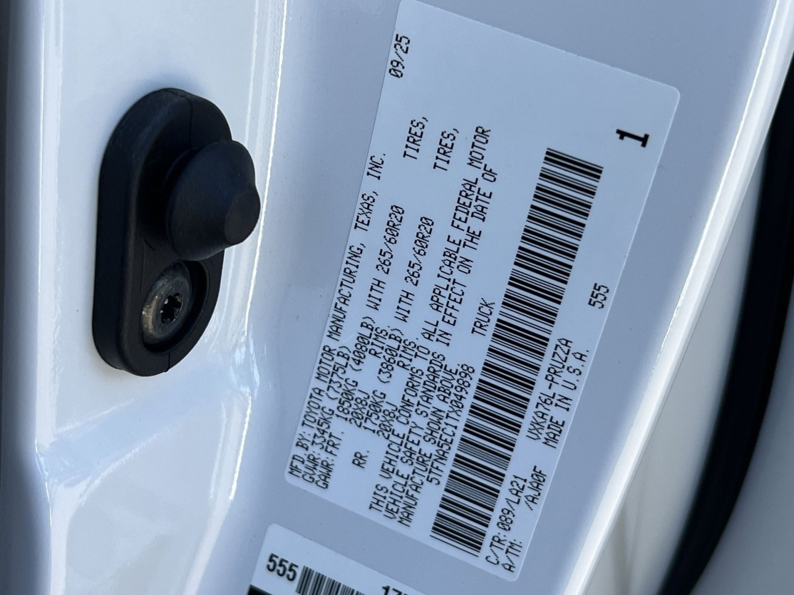 New 2026 Toyota Tundra Platinum image 39