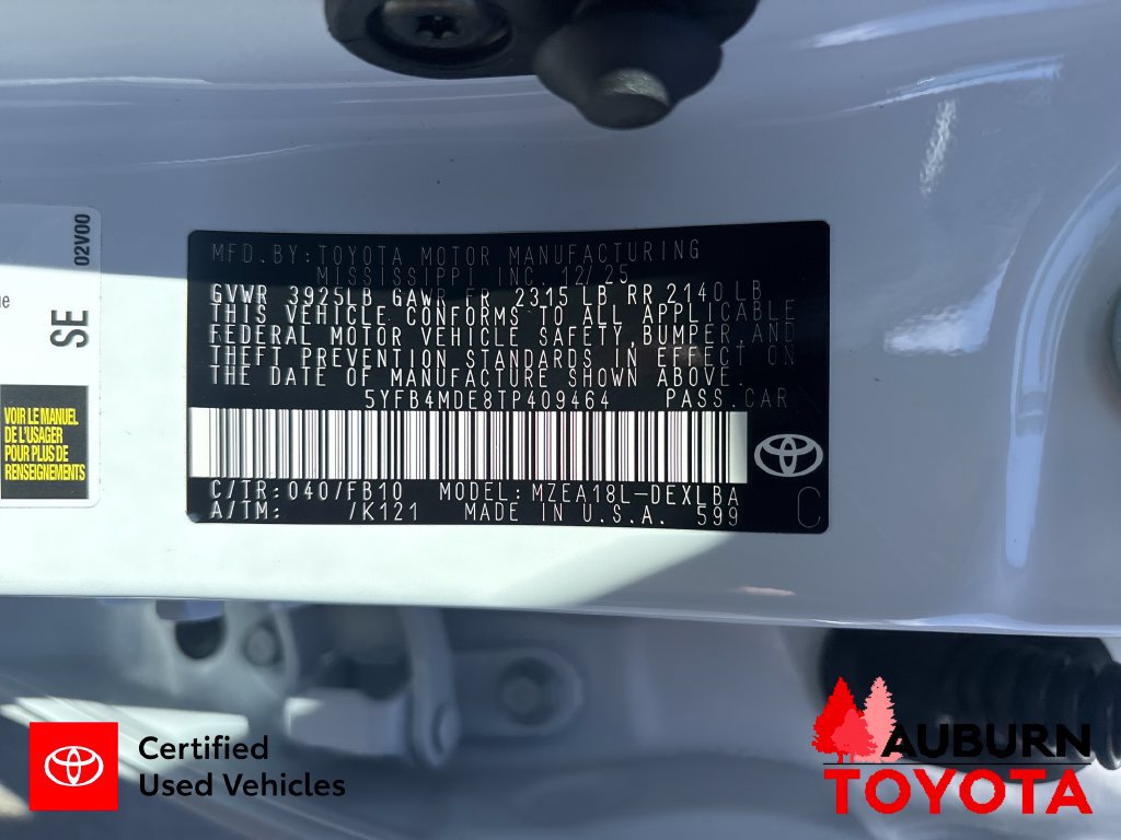 Certified 2026 Toyota Corolla LE FWD image 28