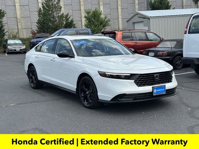 Certified 2025 Honda Accord SE