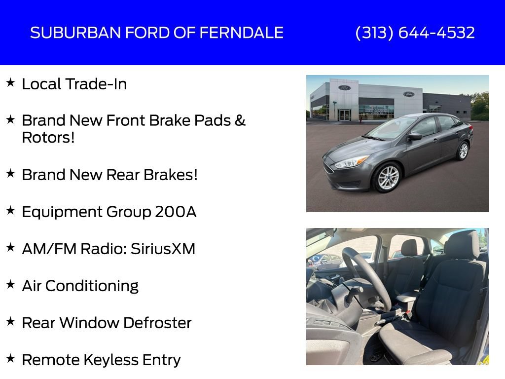 Used 2018 Ford Focus SE FWD image 4