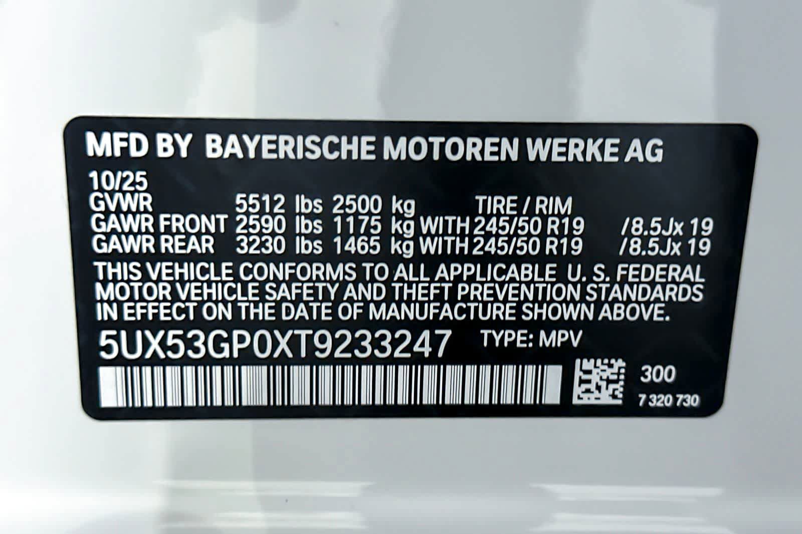 Used 2026 BMW X3 xDrive30i w/ Convenience Package AWD/4WD image 27
