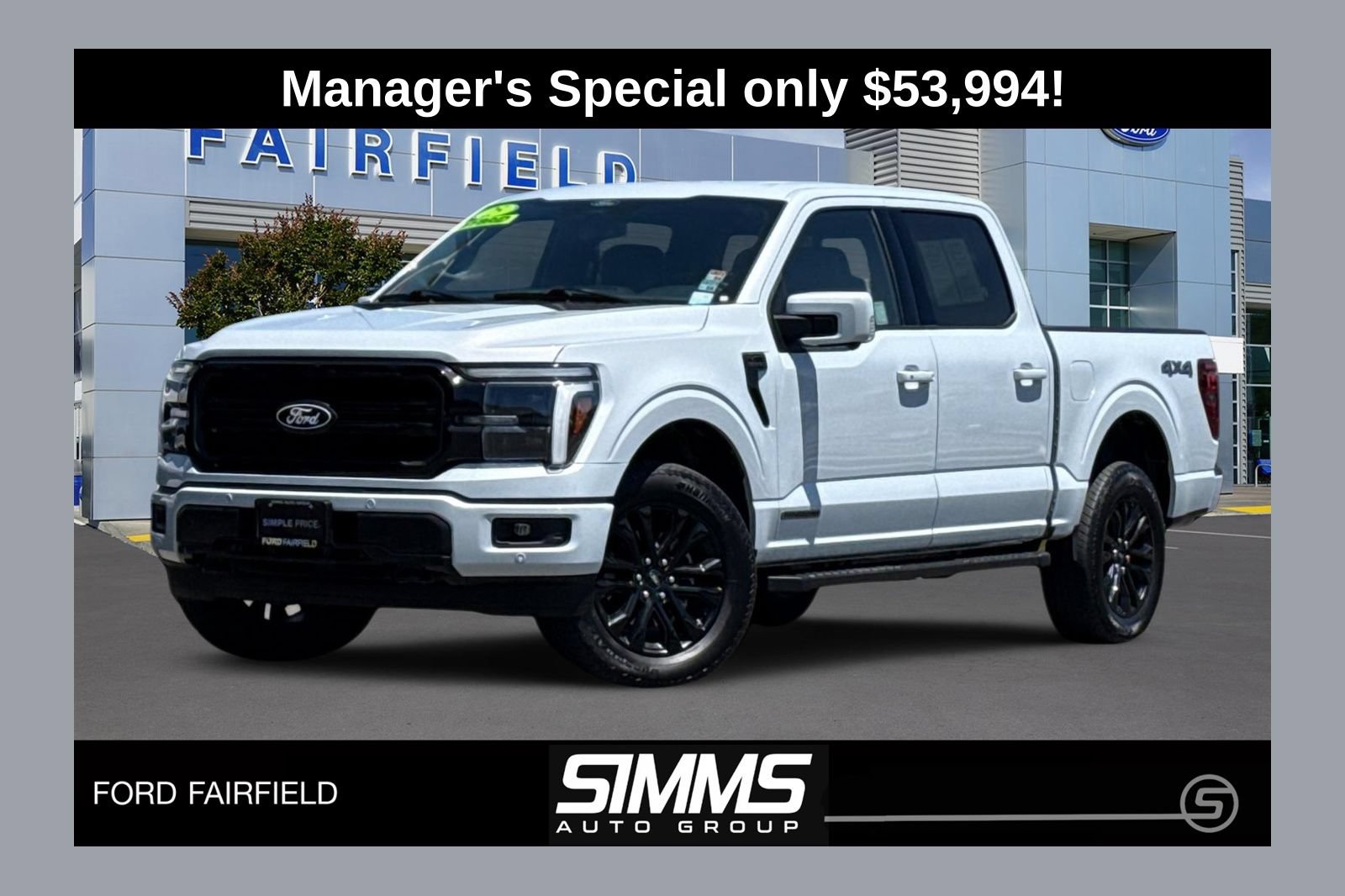 Certified 2025 Ford F150 Lariat w/ Equipment Group 501A Mid