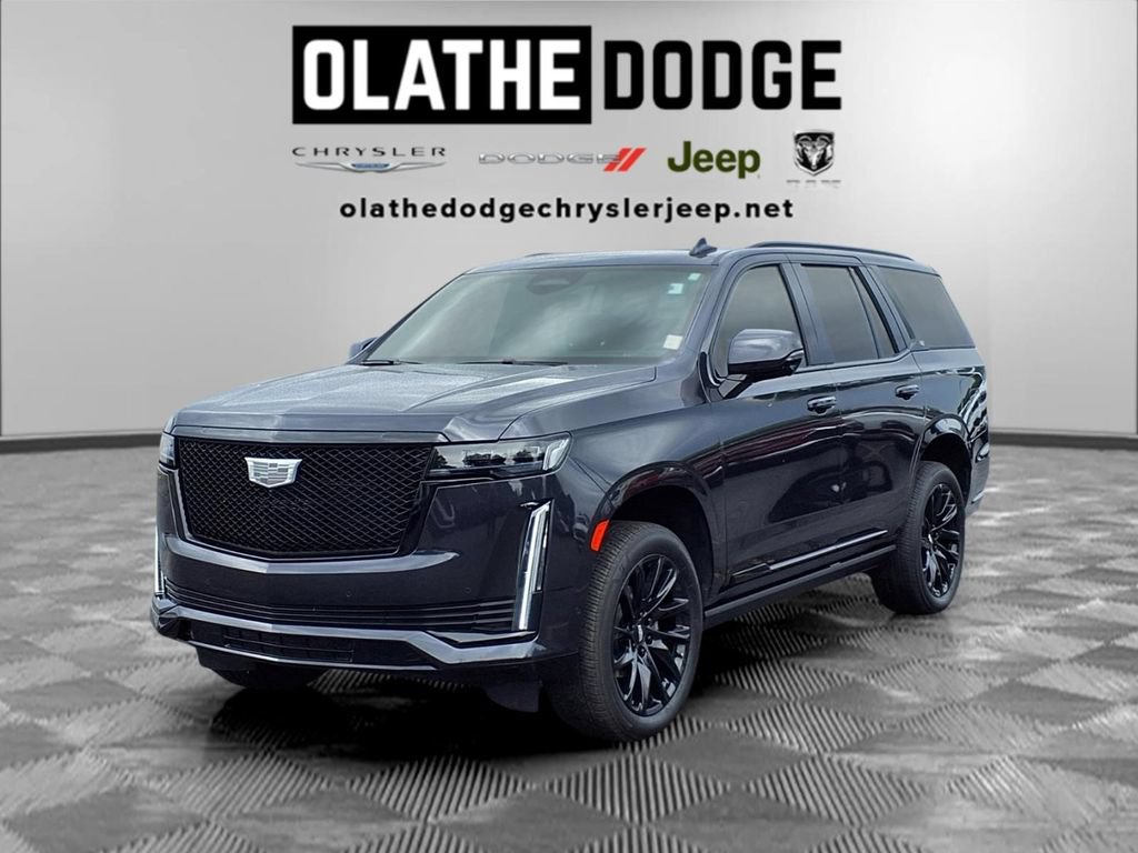 Used 2024 Cadillac Escalade Sport w/ LPO, ONYX Package AWD/4WD video 1