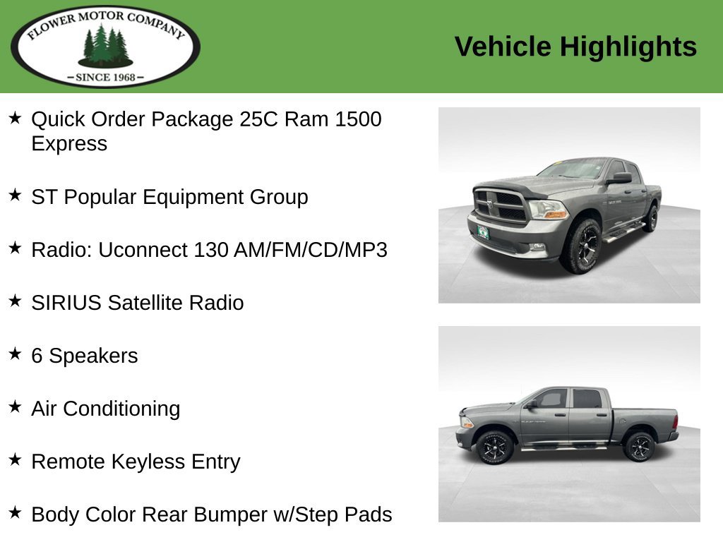 Used 2012 RAM 1500 Express w/ ST Popular Equipment Group AWD/4WD image 5