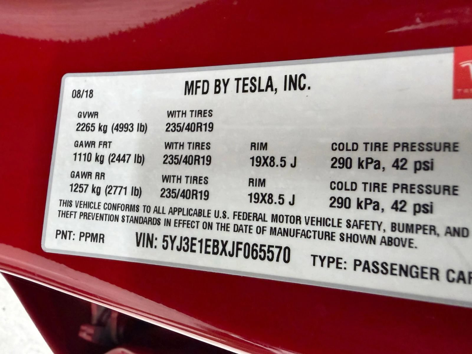 Used 2018 Tesla Model 3 Long Range AWD/4WD image 30