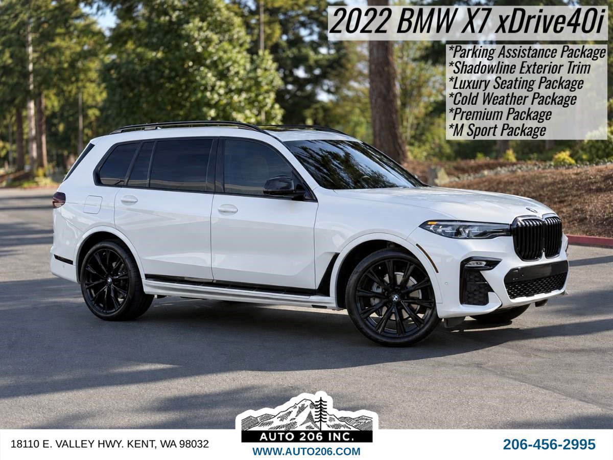 Used 2022 BMW X7 xDrive40i w/ M Sport Package