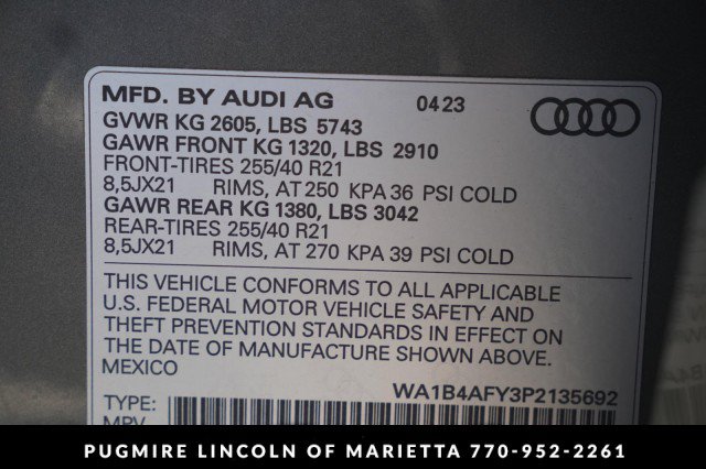 Used 2023 Audi SQ5 Premium Plus AWD/4WD image 29