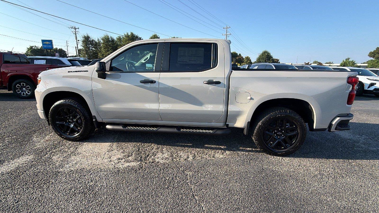 New 2026 Chevrolet Silverado 1500 Custom w/ Turbomax Blackout Package RWD image 8