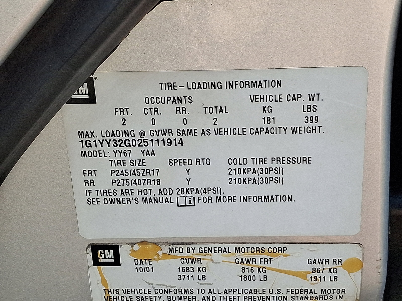 Used 2002 Chevrolet Corvette Convertible w/ Preferred Equipment Group2 image 27