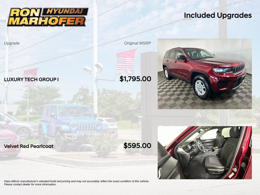 Used 2023 Jeep Grand Cherokee Laredo w/ Luxury Tech Group I AWD/4WD image 6