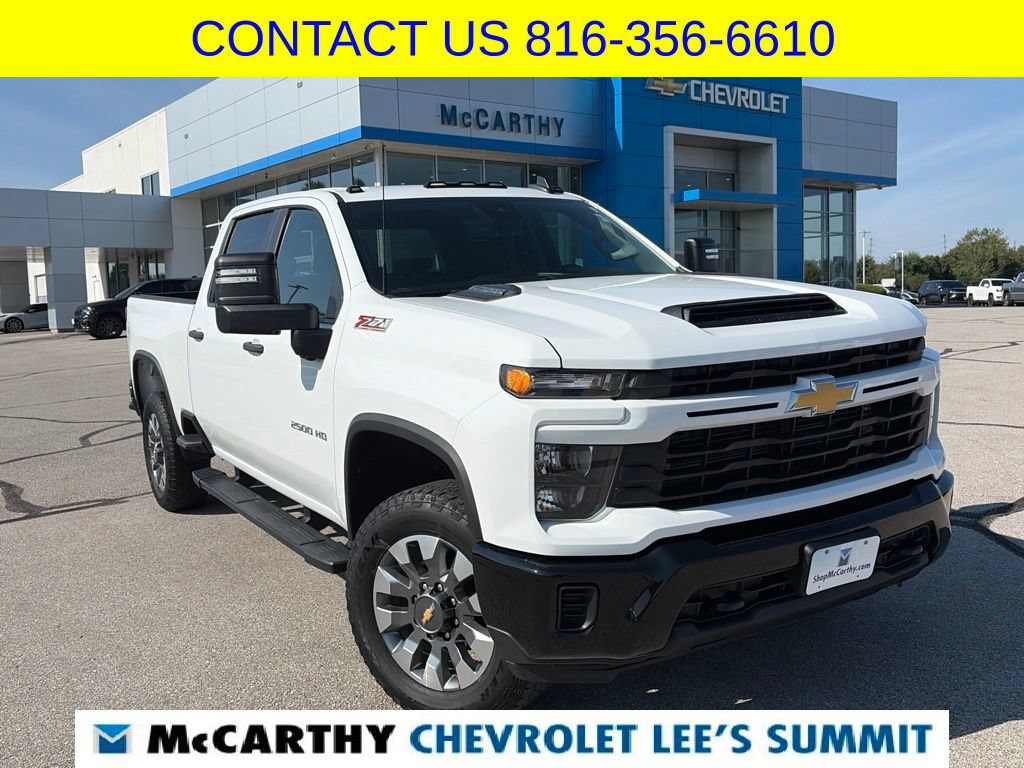 Used 2024 Chevrolet Silverado 2500 Custom w/ Custom Value Package
