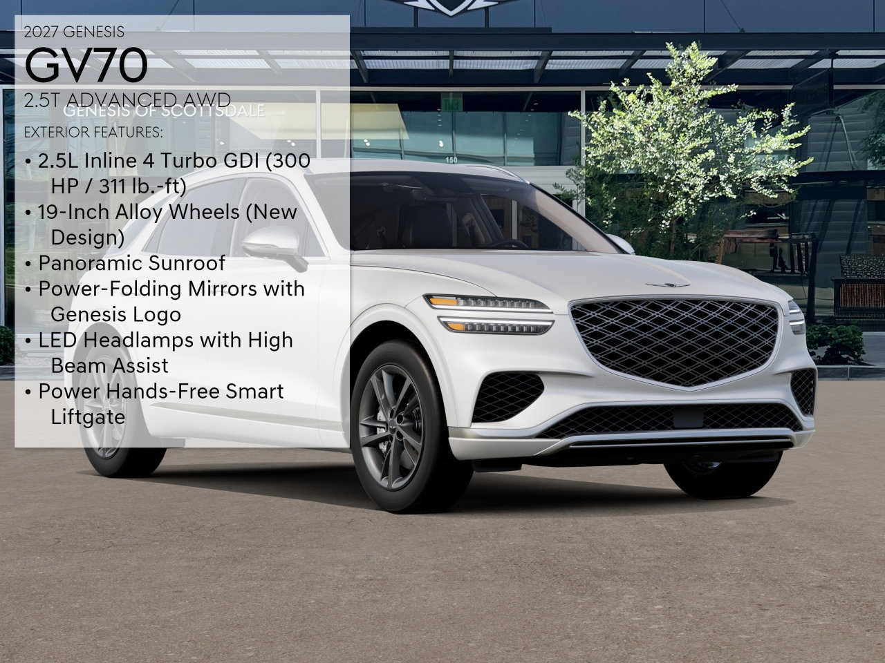 New 2027 Genesis GV70 2.5T Advanced AWD/4WD image 3