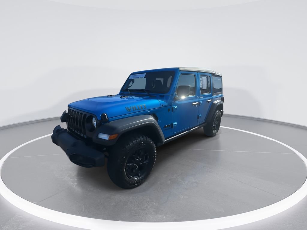 Used 2022 Jeep Wrangler Unlimited Willys image 4
