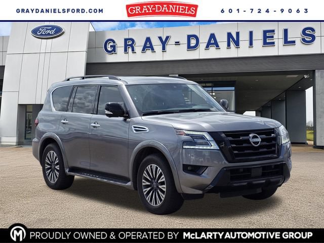 Used 2023 Nissan Armada SL w/ Midnight Edition Package RWD image 1