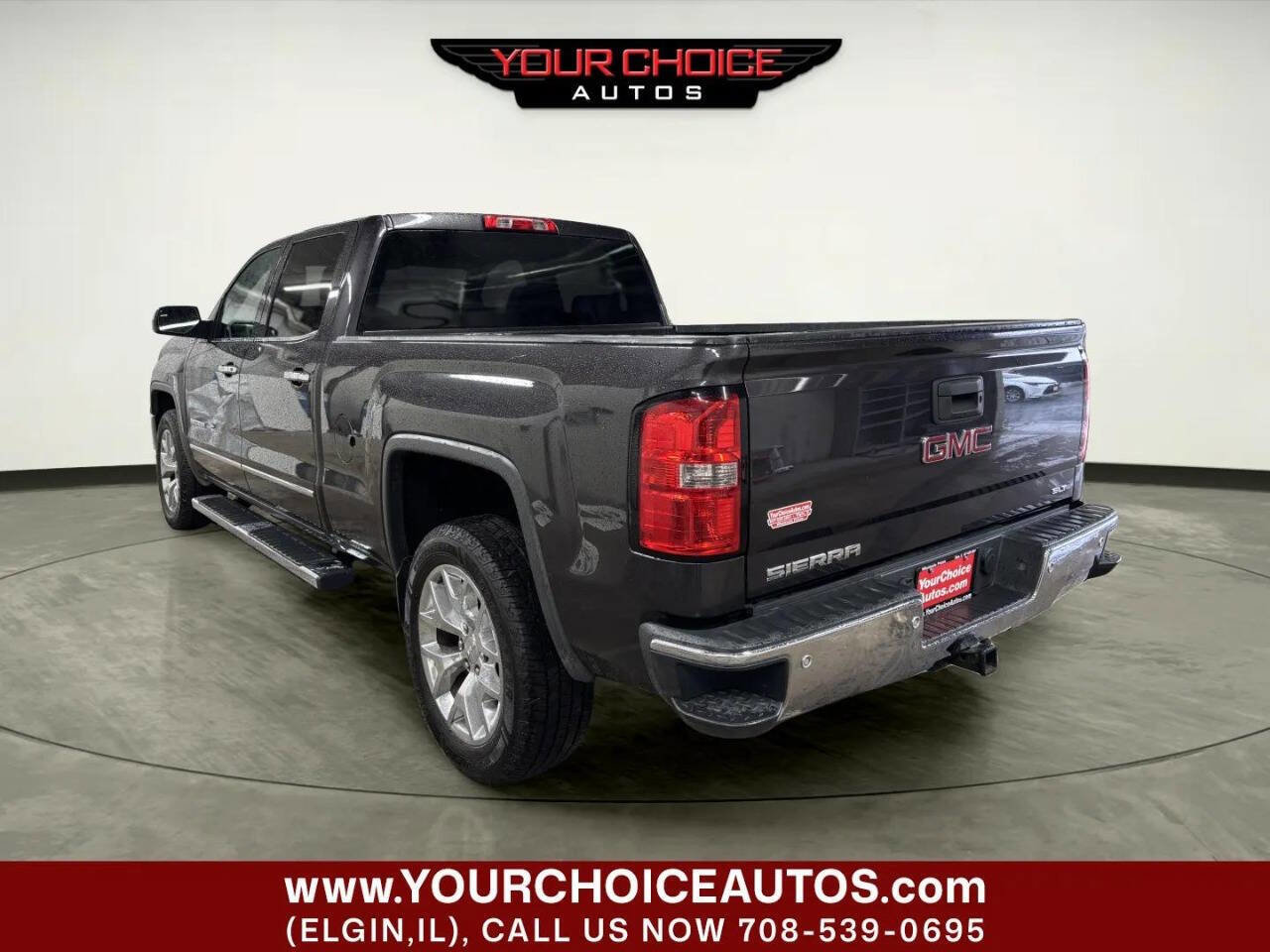 Used 2014 GMC Sierra 1500 SLT w/ SLT Crew Cab Value Package image 3
