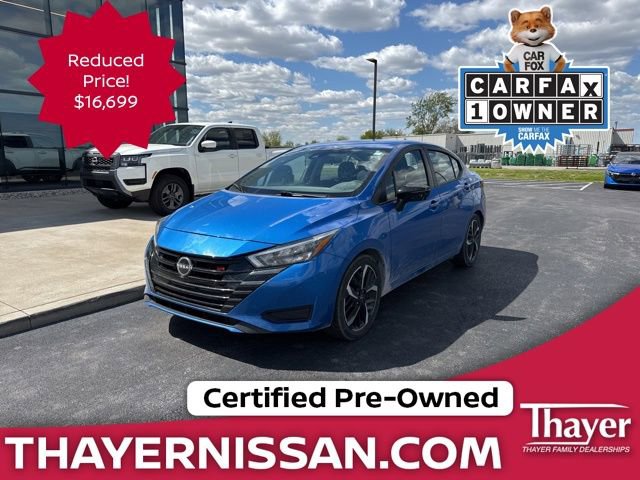 Certified 2023 Nissan Versa SR w/ Trunk Package FWD image 1