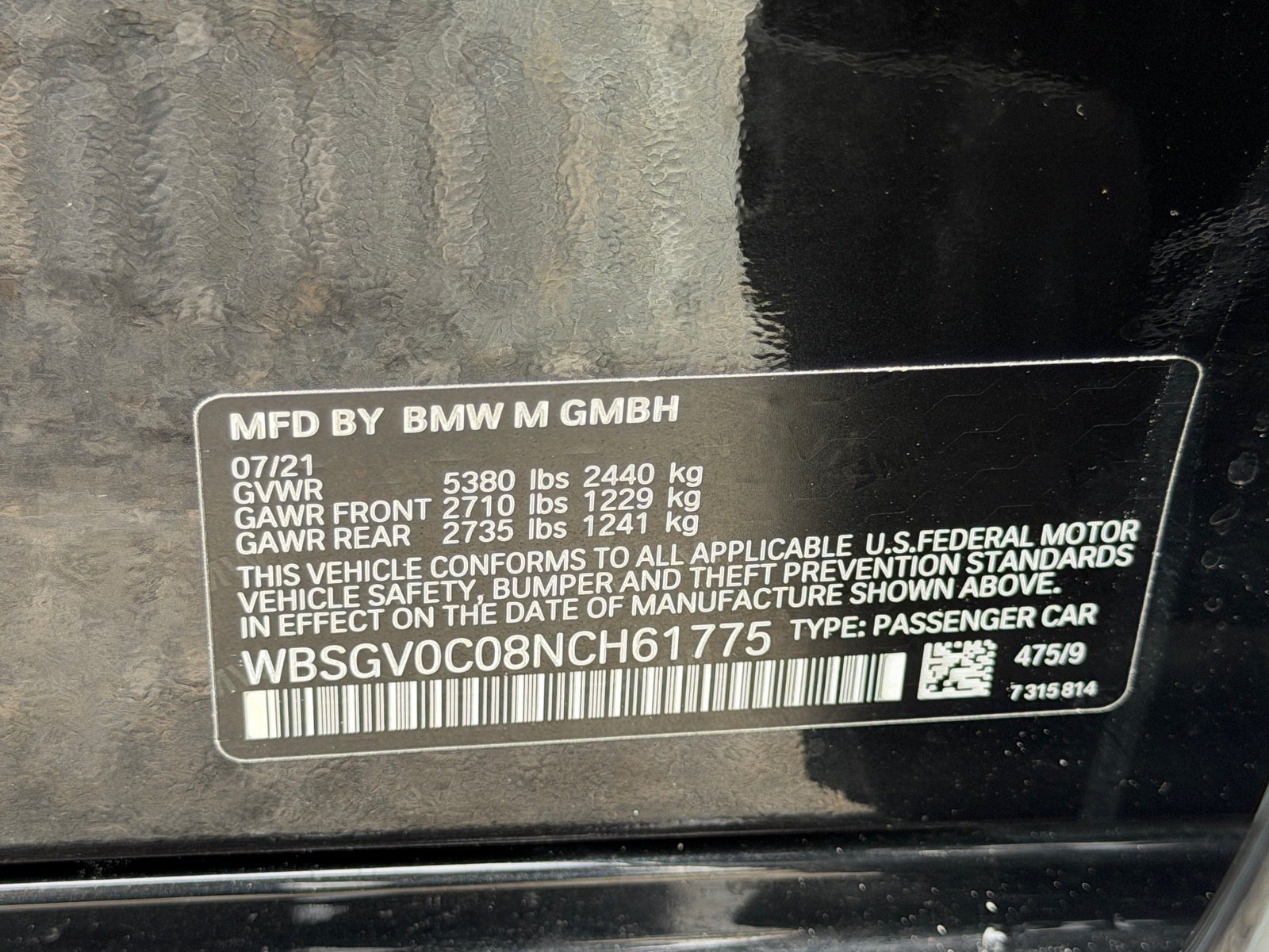 Used 2022 BMW M8 Gran Coupe xDrive Competition w/ Driving Assistance Package AWD/4WD image 33