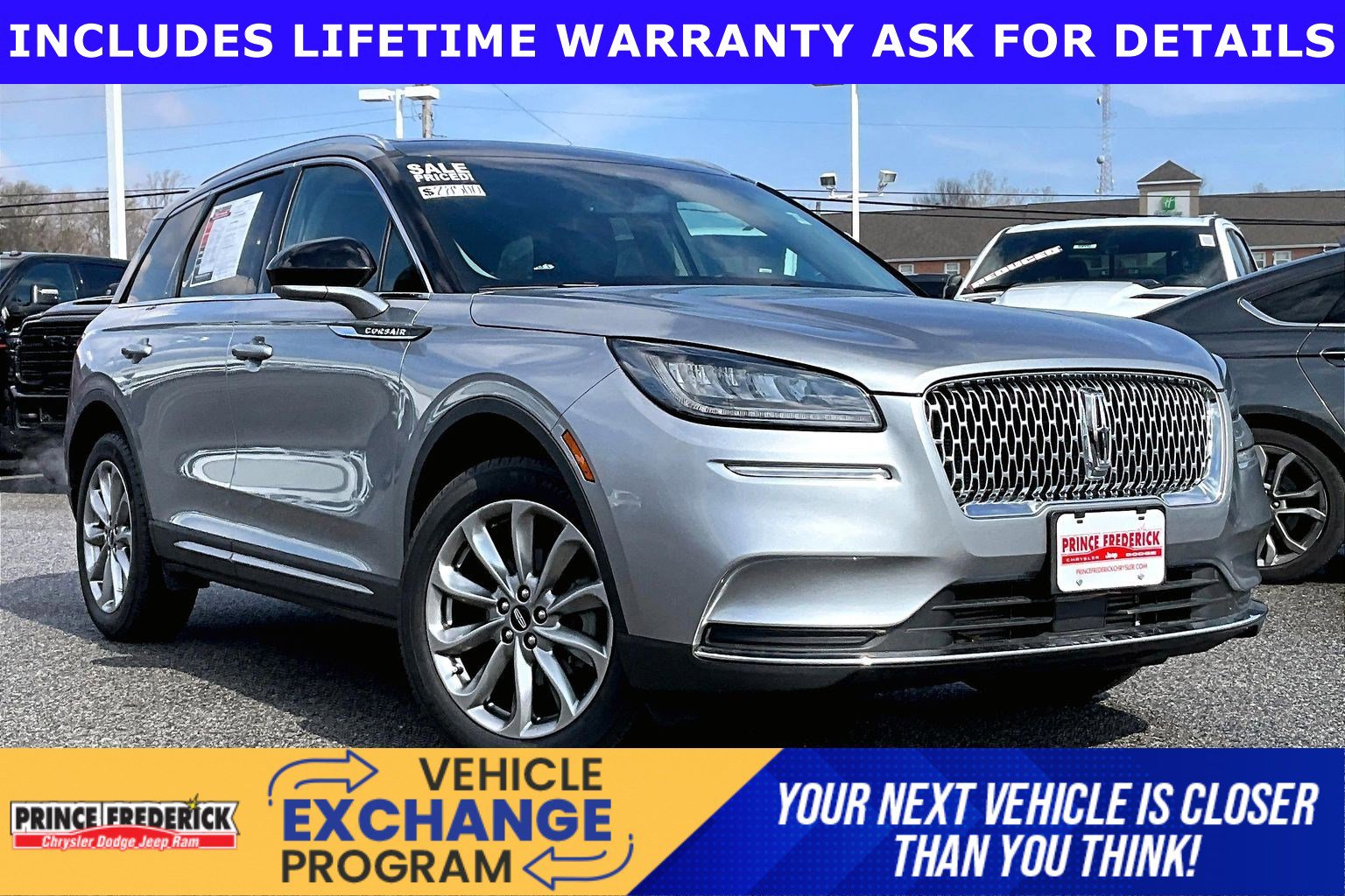 Used 2022 Lincoln Corsair AWD w/ Premium Package