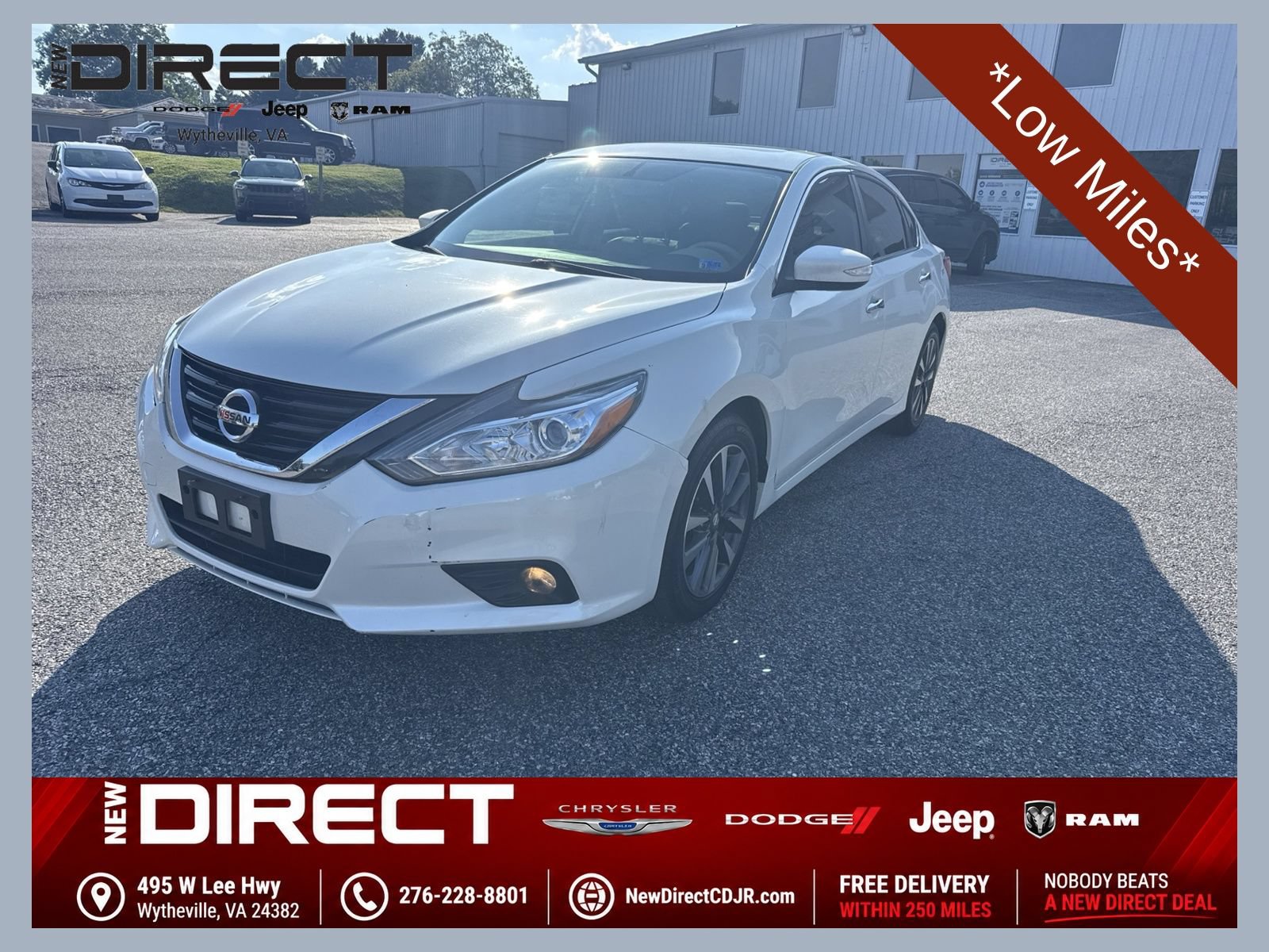 Used 2016 Nissan Altima 2.5 SL w/ Moonroof Package