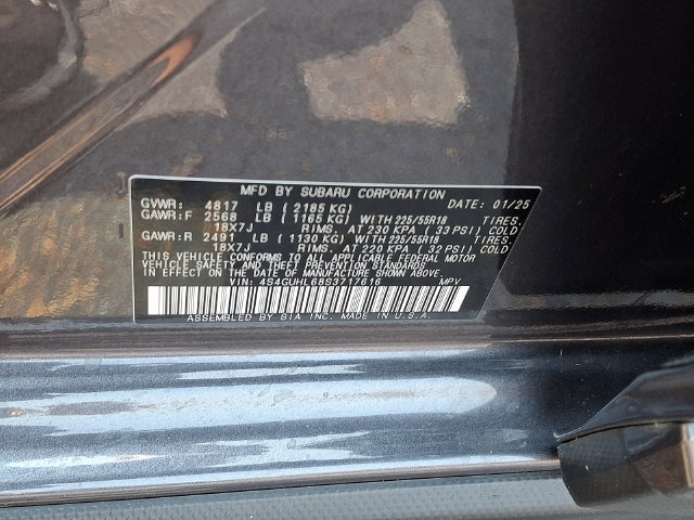 Certified 2025 Subaru Crosstrek 2.5i Limited w/ Popular Package #3A AWD/4WD image 48