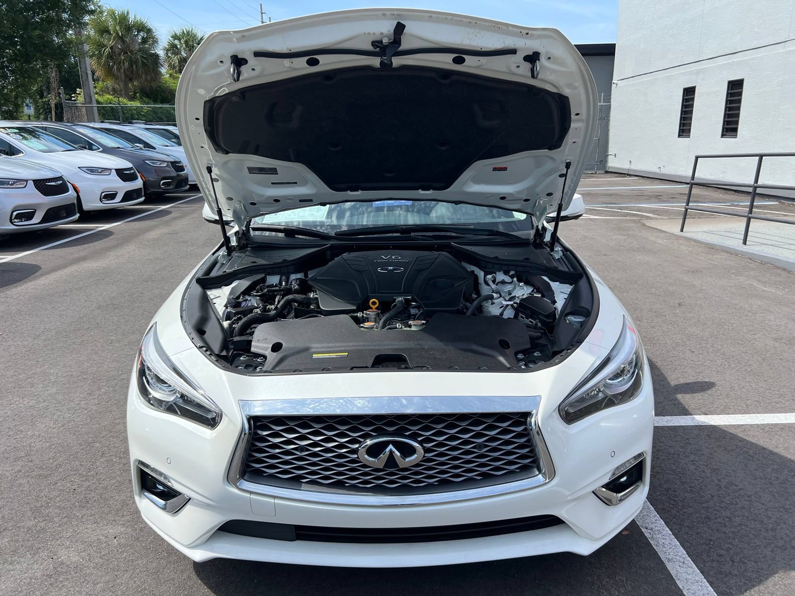 Used 2023 INFINITI Q50 Luxe w/ Cargo Package AWD/4WD image 18