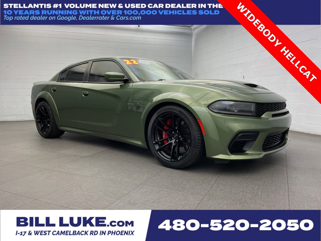 Used 2022 Dodge Charger SRT Hellcat w/ SRT Black Package