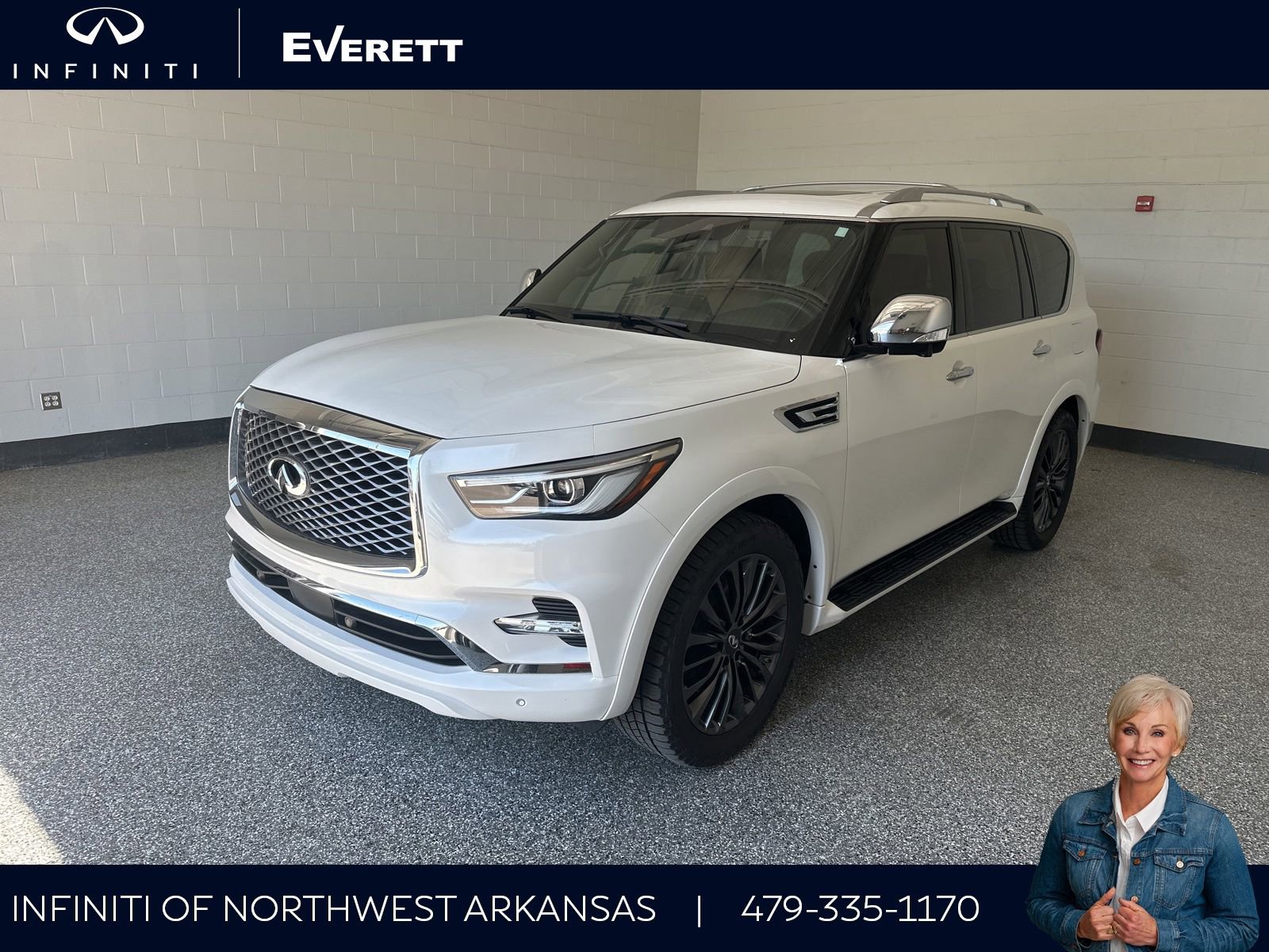 Certified 2023 INFINITI QX80 Sensory w/ Cargo Package AWD/4WD image 1