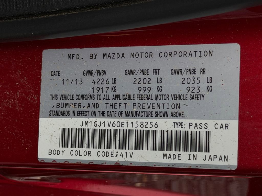Used 2014 MAZDA MAZDA6 Touring image 25