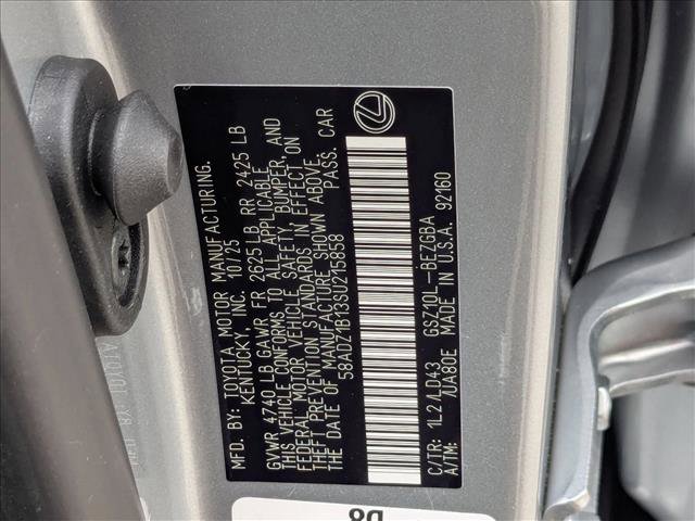 New 2025 Lexus ES 350 w/ Premium Package image 16