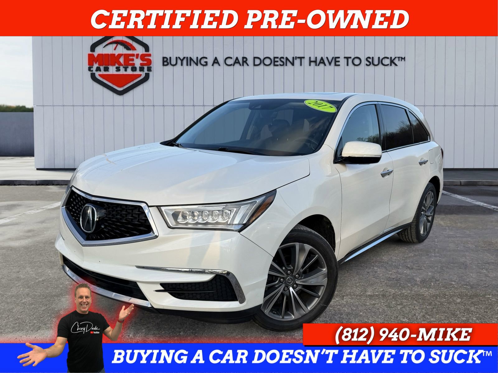 Used 2017 Acura MDX SH-AWD w/ Technology Package