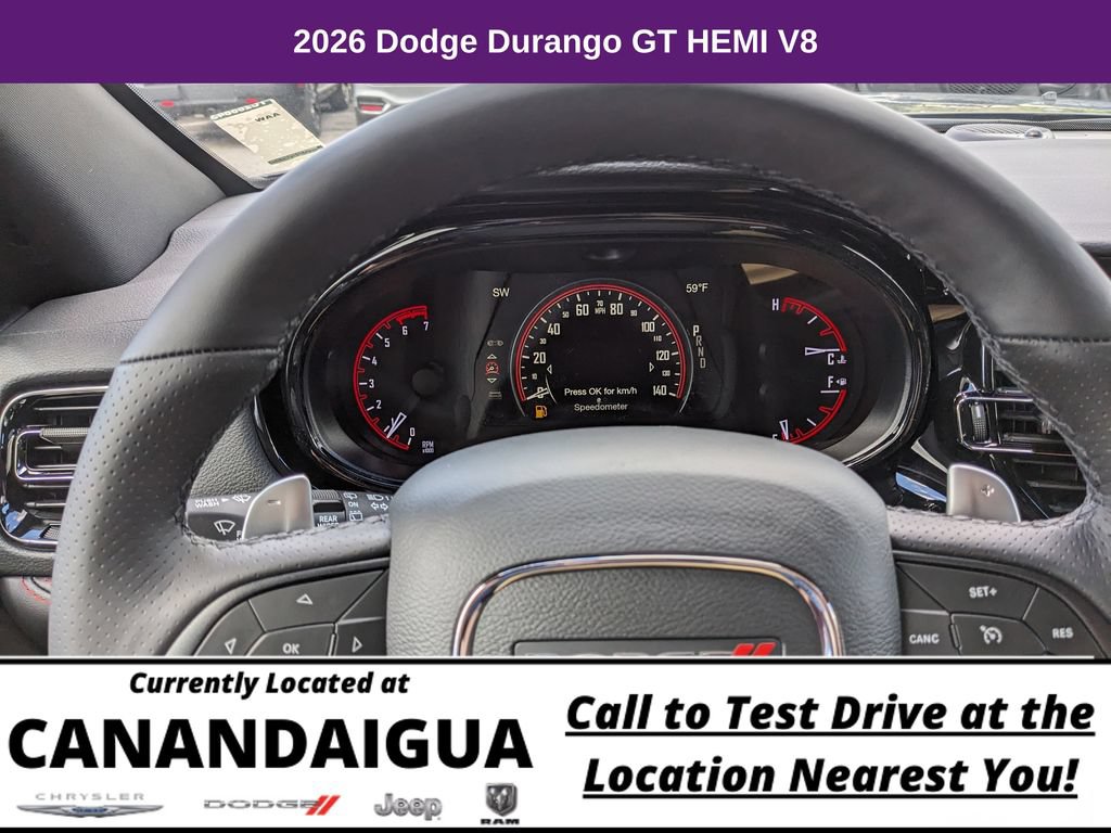 New 2026 Dodge Durango GT w/ Blacktop Package AWD/4WD image 15