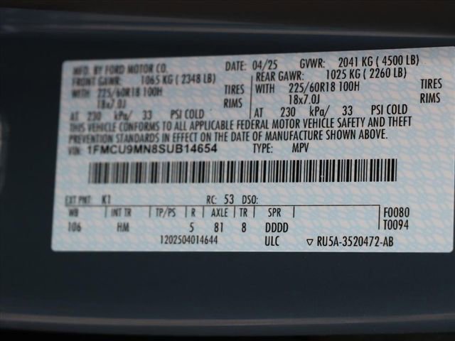 Used 2025 Ford Escape ST-Line w/ Tech Pack #1 image 31