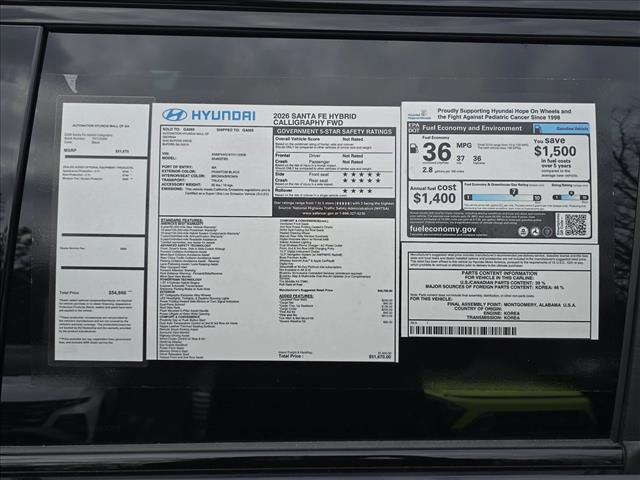 New 2026 Hyundai Santa Fe Calligraphy w/ Tow & Go Package image 22