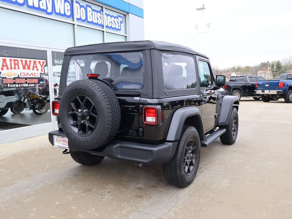 Used 2023 Jeep Wrangler Sport image 3