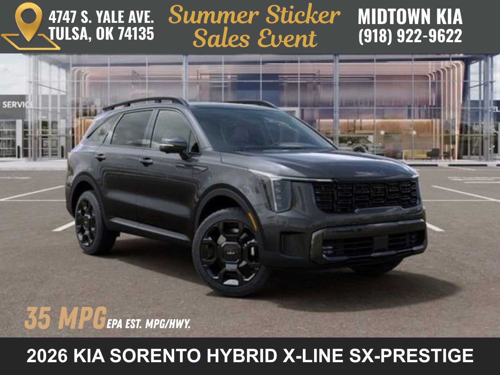 New 2026 Kia Sorento SX Prestige