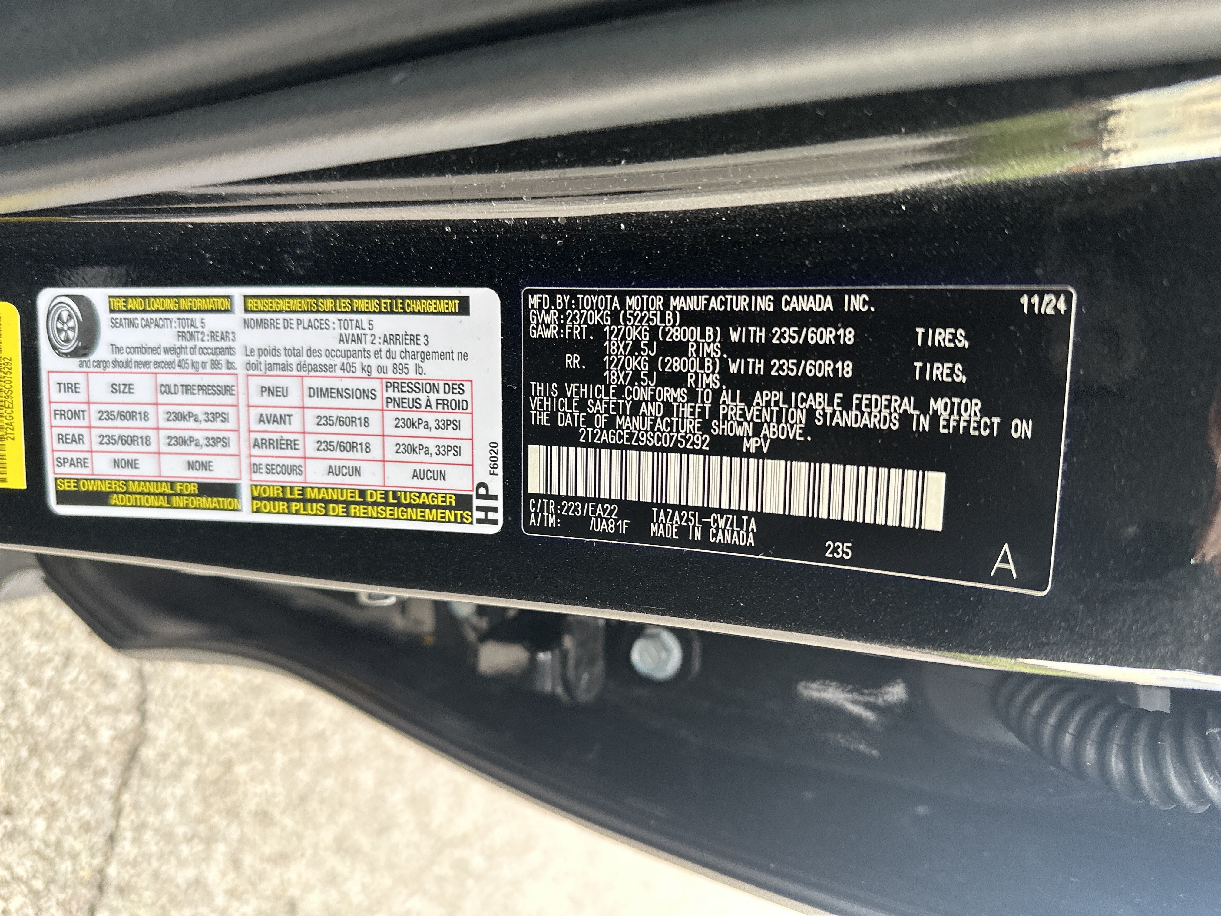 Certified 2025 Lexus NX 350 AWD w/ Cold Area Package image 34