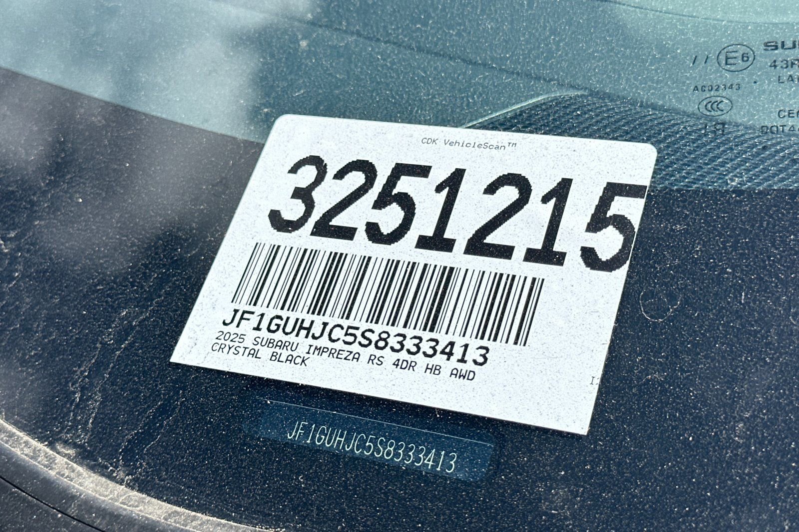 New 2025 Subaru Impreza RS image 4