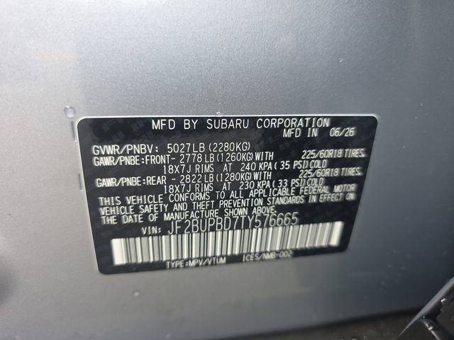 New 2026 Subaru Outback Premium AWD/4WD image 25