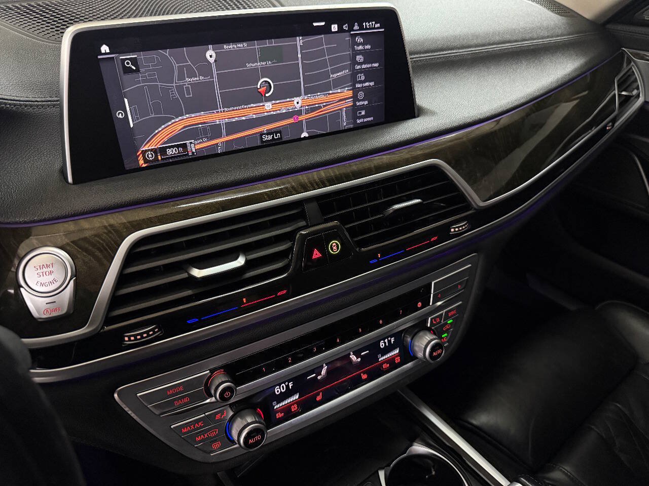 Used 2021 BMW 740i w/ Premium Package RWD image 52