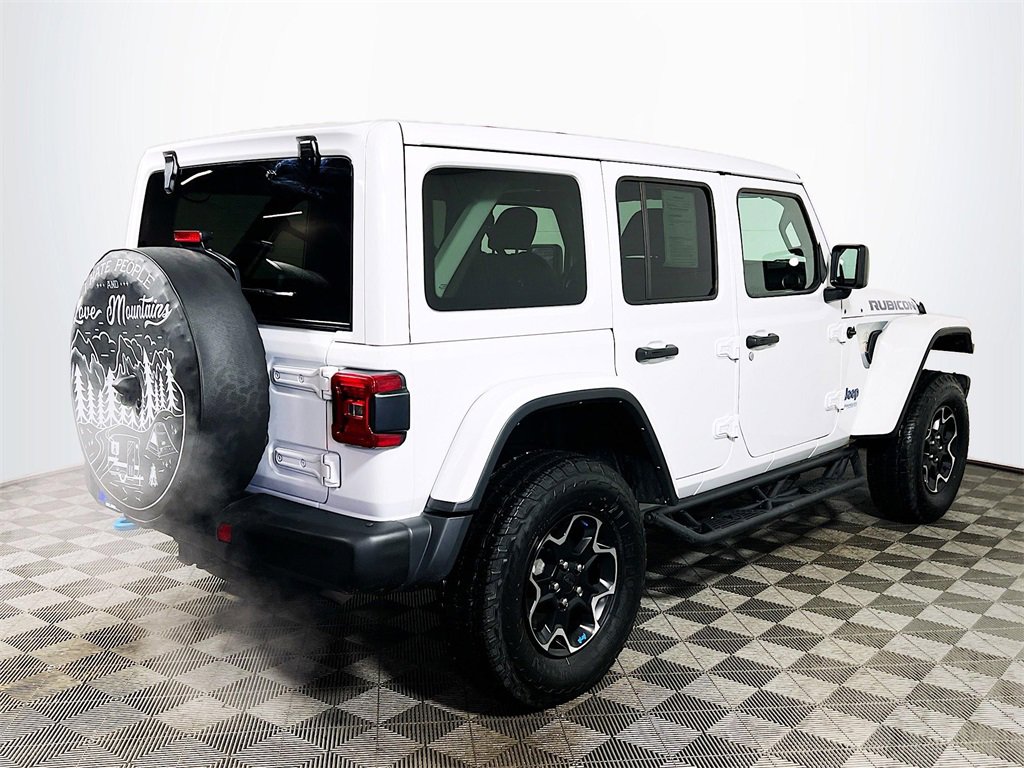 Used 2021 Jeep Wrangler Unlimited Rubicon 4xe w/ Steel Bumper Group image 8