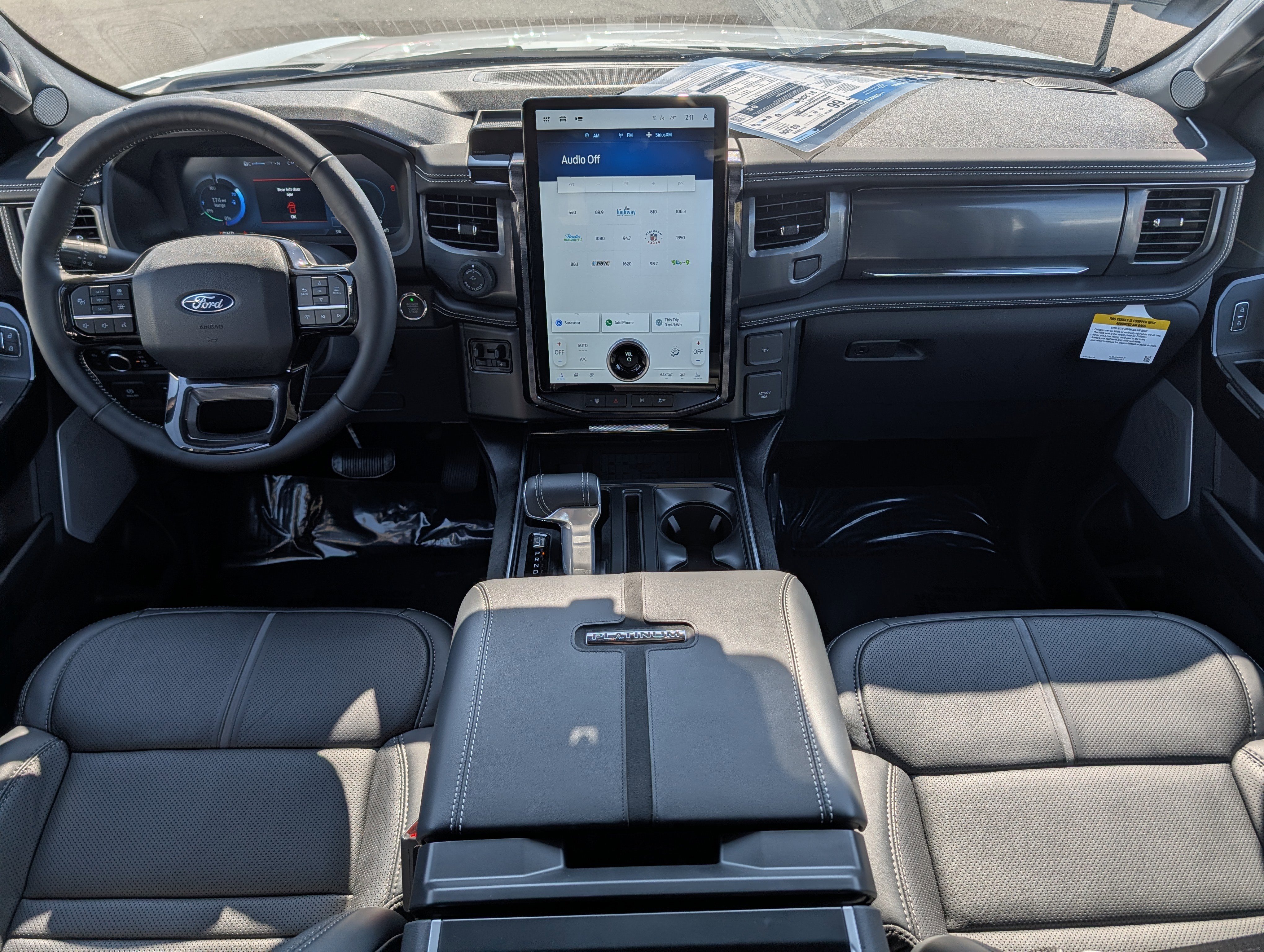 New 2025 Ford F150 Lightning Platinum w/ Dark Elements Package image 17